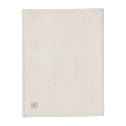 Jollein Fleece Deken Cosy Knit met naam geborduurd - gepersonaliseerd