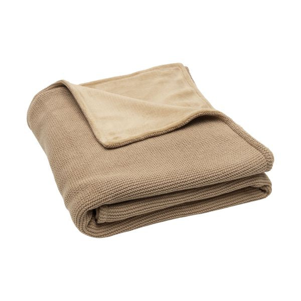 Jollein Fleece Deken met naam geborduurd - gepersonaliseerd