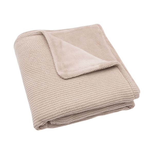 Jollein Fleece Deken met naam geborduurd - gepersonaliseerd