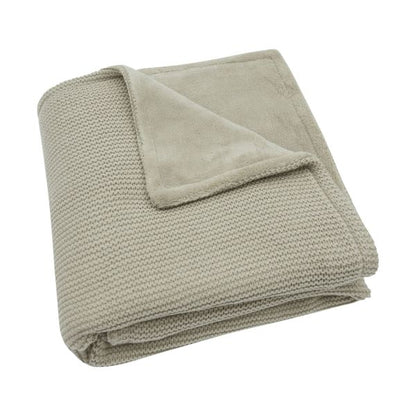 Jollein Fleece Deken met naam geborduurd - gepersonaliseerd
